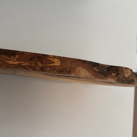 Olive Wood Serving Board with Raw Edge NWT - Picture 10 of 10
